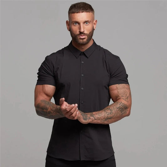 Achetez 1, obtenez 2 | Chemise Ultra Tech Social™ à manches courtes - anti-rides