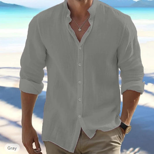 Chemise en Lin Style Plage